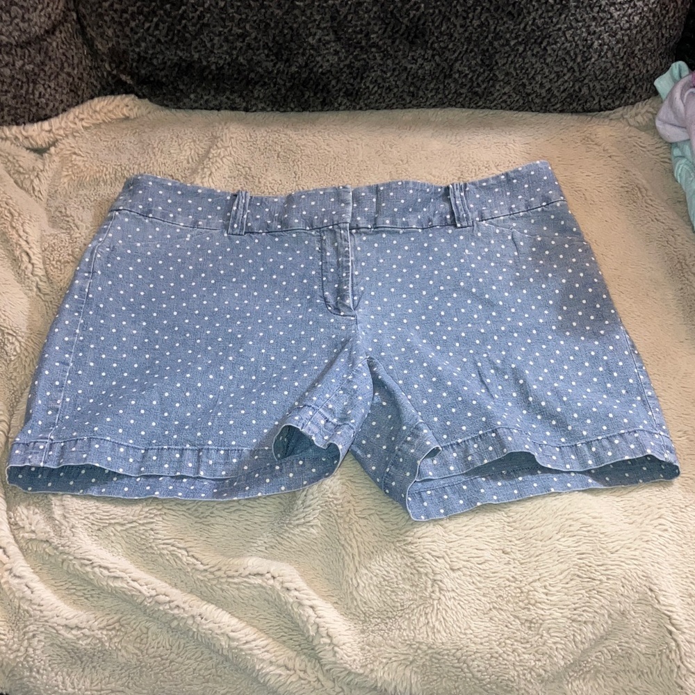 NWT WHBM Signature Collection Denim Shorts, Size 8